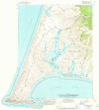 Drakes Bay California Historical topographic map, 1:24000 scale, 7.5 X 7.5 Minute, Year 1953