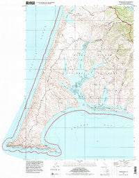 Drakes Bay California Historical topographic map, 1:24000 scale, 7.5 X 7.5 Minute, Year 1995