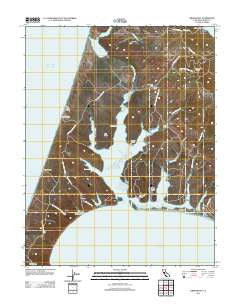 Drakes Bay California Historical topographic map, 1:24000 scale, 7.5 X 7.5 Minute, Year 2012