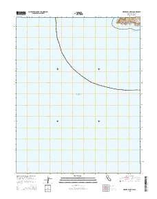 Drakes Bay OE SW California Current topographic map, 1:24000 scale, 7.5 X 7.5 Minute, Year 2015