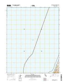 Drakes Bay OE W California Current topographic map, 1:24000 scale, 7.5 X 7.5 Minute, Year 2015
