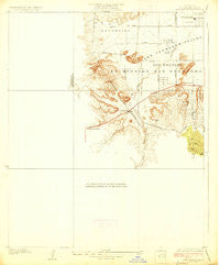 Dry Canyon California Historical topographic map, 1:24000 scale, 7.5 X 7.5 Minute, Year 1928