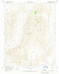 Dry Mountain California Historical topographic map, 1:62500 scale, 15 X 15 Minute, Year 1957