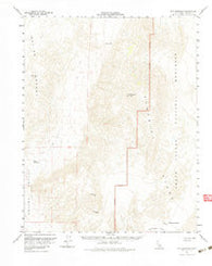 Dry Mountain California Historical topographic map, 1:62500 scale, 15 X 15 Minute, Year 1957