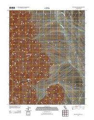 Dry Bone Canyon California Historical topographic map, 1:24000 scale, 7.5 X 7.5 Minute, Year 2012