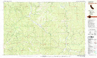Dubakella Mtn California Historical topographic map, 1:25000 scale, 7.5 X 15 Minute, Year 1981