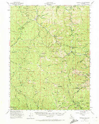 Dubakella Mtn California Historical topographic map, 1:62500 scale, 15 X 15 Minute, Year 1954