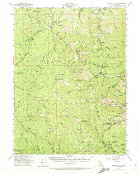 Dubakella Mtn California Historical topographic map, 1:62500 scale, 15 X 15 Minute, Year 1954