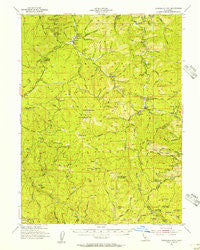 Dubakella Mtn California Historical topographic map, 1:62500 scale, 15 X 15 Minute, Year 1954