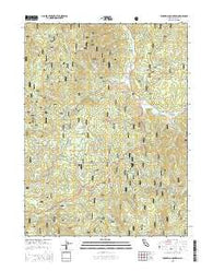 Dubakella Mountain California Current topographic map, 1:24000 scale, 7.5 X 7.5 Minute, Year 2015
