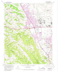 Dublin California Historical topographic map, 1:24000 scale, 7.5 X 7.5 Minute, Year 1961