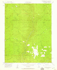 Duckwall Mtn California Historical topographic map, 1:24000 scale, 7.5 X 7.5 Minute, Year 1948