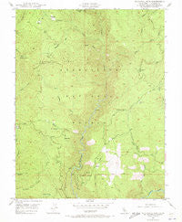 Duckwall Mtn California Historical topographic map, 1:24000 scale, 7.5 X 7.5 Minute, Year 1948