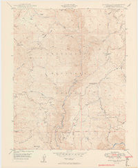 Duckwall Mtn California Historical topographic map, 1:24000 scale, 7.5 X 7.5 Minute, Year 1949