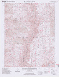 Duckwall Mtn California Historical topographic map, 1:24000 scale, 7.5 X 7.5 Minute, Year 2001