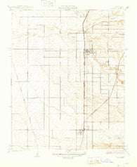 Ducor California Historical topographic map, 1:31680 scale, 7.5 X 7.5 Minute, Year 1929