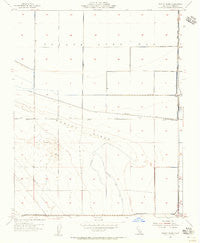 Dudley Ridge California Historical topographic map, 1:24000 scale, 7.5 X 7.5 Minute, Year 1954