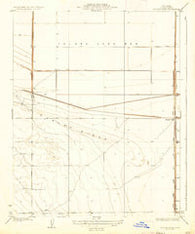 Dudley Ridge California Historical topographic map, 1:31680 scale, 7.5 X 7.5 Minute, Year 1936
