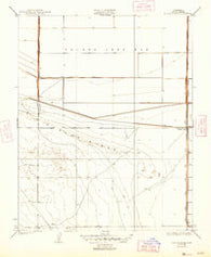 Dudley Ridge California Historical topographic map, 1:31680 scale, 7.5 X 7.5 Minute, Year 1936