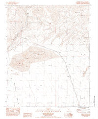Dumont Dunes California Historical topographic map, 1:24000 scale, 7.5 X 7.5 Minute, Year 1983