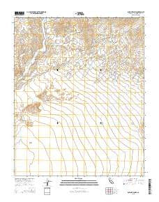 Dumont Dunes California Current topographic map, 1:24000 scale, 7.5 X 7.5 Minute, Year 2015