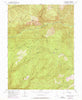 Duncan Peak California Historical topographic map, 1:24000 scale, 7.5 X 7.5 Minute, Year 1952