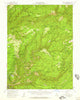 Duncan Peak California Historical topographic map, 1:62500 scale, 15 X 15 Minute, Year 1952