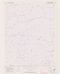 Duncan Peak California Historical topographic map, 1:24000 scale, 7.5 X 7.5 Minute, Year 1952