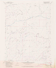 Duncan Peak California Historical topographic map, 1:24000 scale, 7.5 X 7.5 Minute, Year 1952