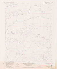 Duncan Peak California Historical topographic map, 1:24000 scale, 7.5 X 7.5 Minute, Year 1952