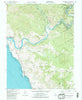 Duncans Mills California Historical topographic map, 1:24000 scale, 7.5 X 7.5 Minute, Year 1979