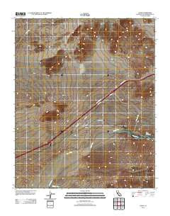 Dunn California Historical topographic map, 1:24000 scale, 7.5 X 7.5 Minute, Year 2012