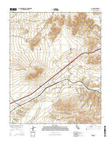 Dunn California Current topographic map, 1:24000 scale, 7.5 X 7.5 Minute, Year 2015