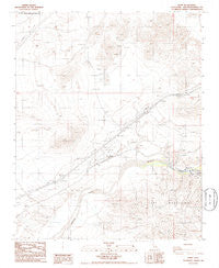 Dunn California Historical topographic map, 1:24000 scale, 7.5 X 7.5 Minute, Year 1986
