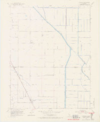 Dunnigan California Historical topographic map, 1:24000 scale, 7.5 X 7.5 Minute, Year 1953