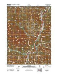 Dunsmuir California Historical topographic map, 1:24000 scale, 7.5 X 7.5 Minute, Year 2012