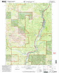 Dunsmuir California Historical topographic map, 1:24000 scale, 7.5 X 7.5 Minute, Year 1998