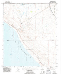 Durmid California Historical topographic map, 1:24000 scale, 7.5 X 7.5 Minute, Year 1992
