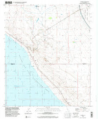 Durmid California Historical topographic map, 1:24000 scale, 7.5 X 7.5 Minute, Year 1998