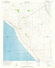 Durmid California Historical topographic map, 1:24000 scale, 7.5 X 7.5 Minute, Year 1956