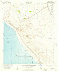 Durmid California Historical topographic map, 1:24000 scale, 7.5 X 7.5 Minute, Year 1956