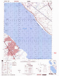 Durmid California Historical topographic map, 1:50000 scale, 15 X 15 Minute, Year 2002
