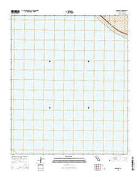 Durmid SE California Current topographic map, 1:24000 scale, 7.5 X 7.5 Minute, Year 2015
