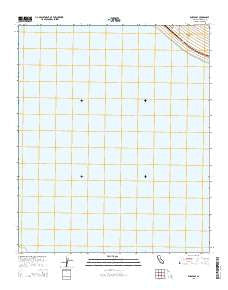 Durmid SE California Current topographic map, 1:24000 scale, 7.5 X 7.5 Minute, Year 2015