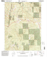Dutch Creek California Historical topographic map, 1:24000 scale, 7.5 X 7.5 Minute, Year 1998