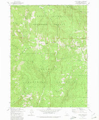 Dutch Creek California Historical topographic map, 1:24000 scale, 7.5 X 7.5 Minute, Year 1980