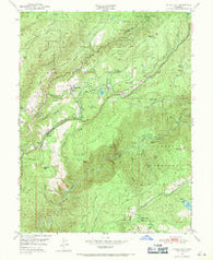 Dutch Flat California Historical topographic map, 1:24000 scale, 7.5 X 7.5 Minute, Year 1950
