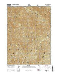 Dutch Creek California Current topographic map, 1:24000 scale, 7.5 X 7.5 Minute, Year 2015