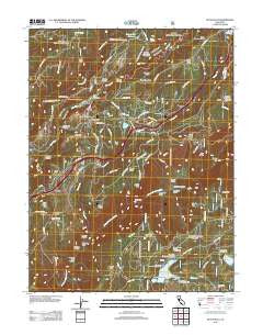 Dutch Flat California Historical topographic map, 1:24000 scale, 7.5 X 7.5 Minute, Year 2012
