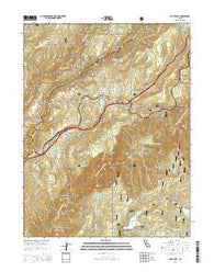 Dutch Flat California Current topographic map, 1:24000 scale, 7.5 X 7.5 Minute, Year 2015